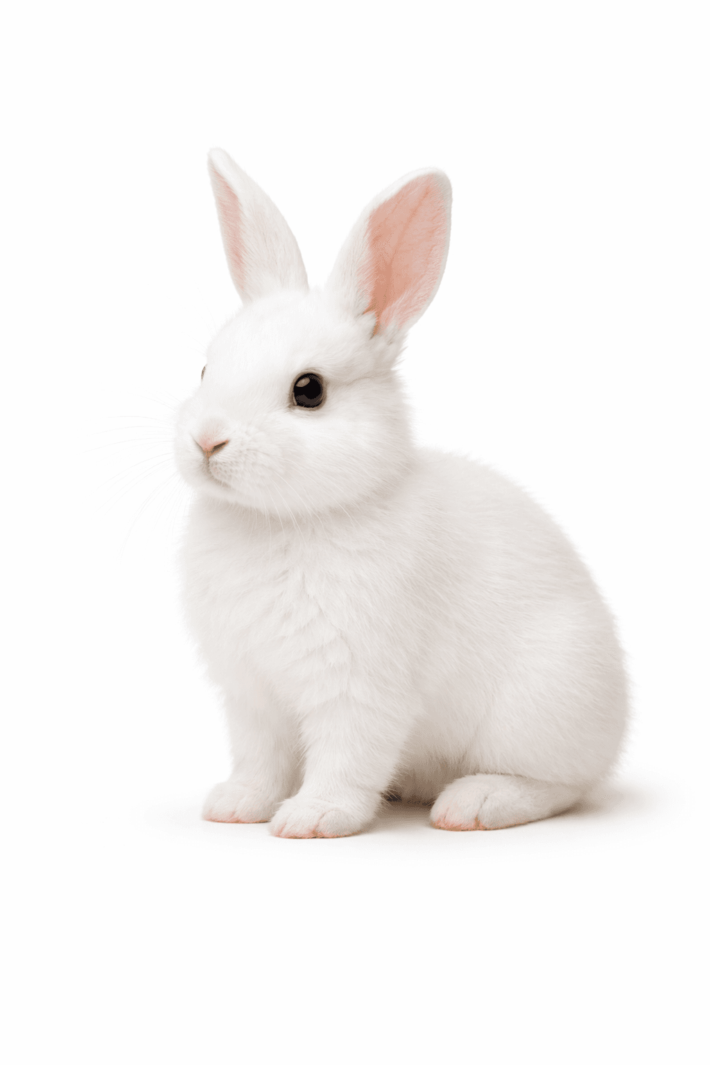 All White Bunny